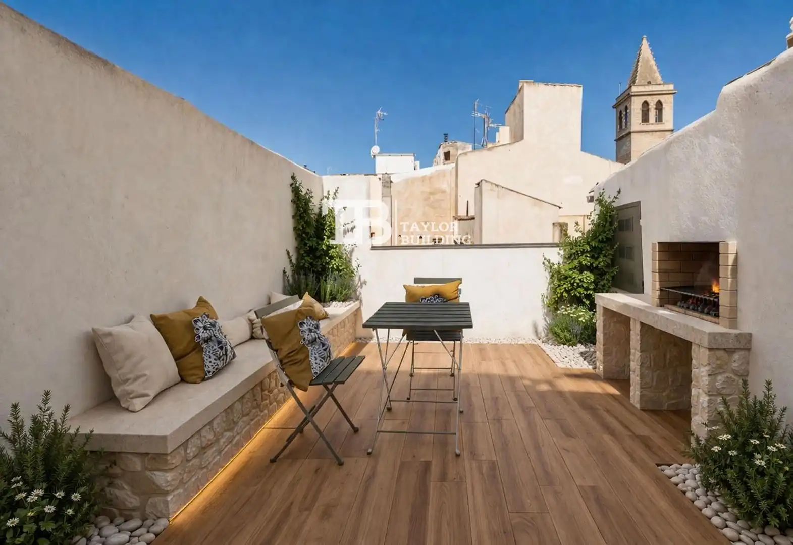 Terraza de Ático en venta en  Palma de Mallorca con Aire acondicionado, Calefacción y Terraza