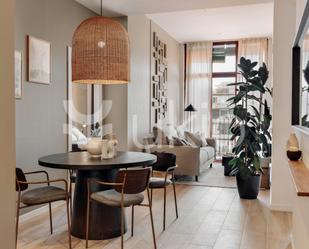 Sala d'estar de Apartament de lloguer en  Barcelona Capital amb Aire condicionat i Balcó