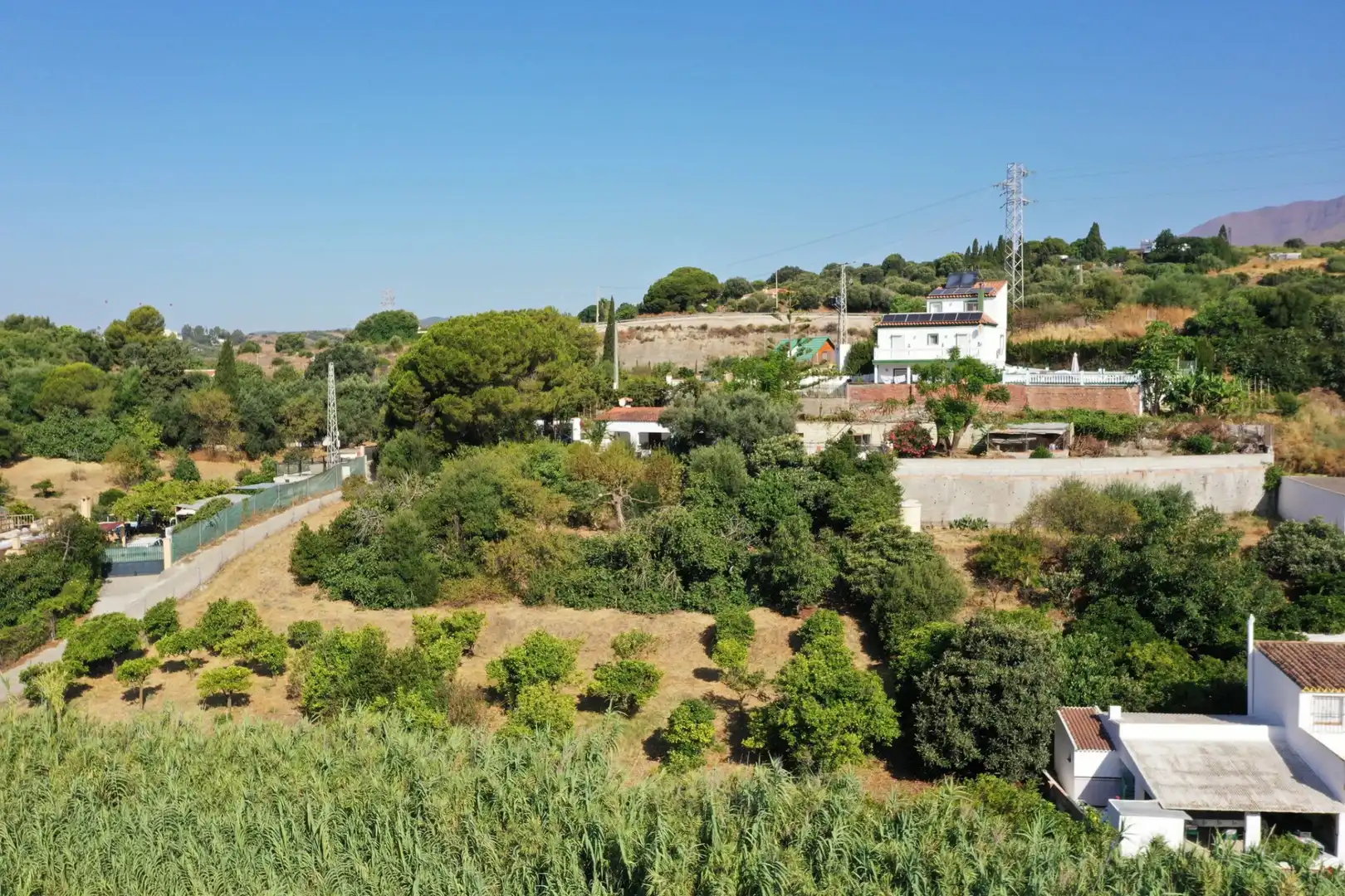 Außenansicht von Country house zum Verkauf in Estepona mit Klimaanlage, Privatgarten und Terrasse