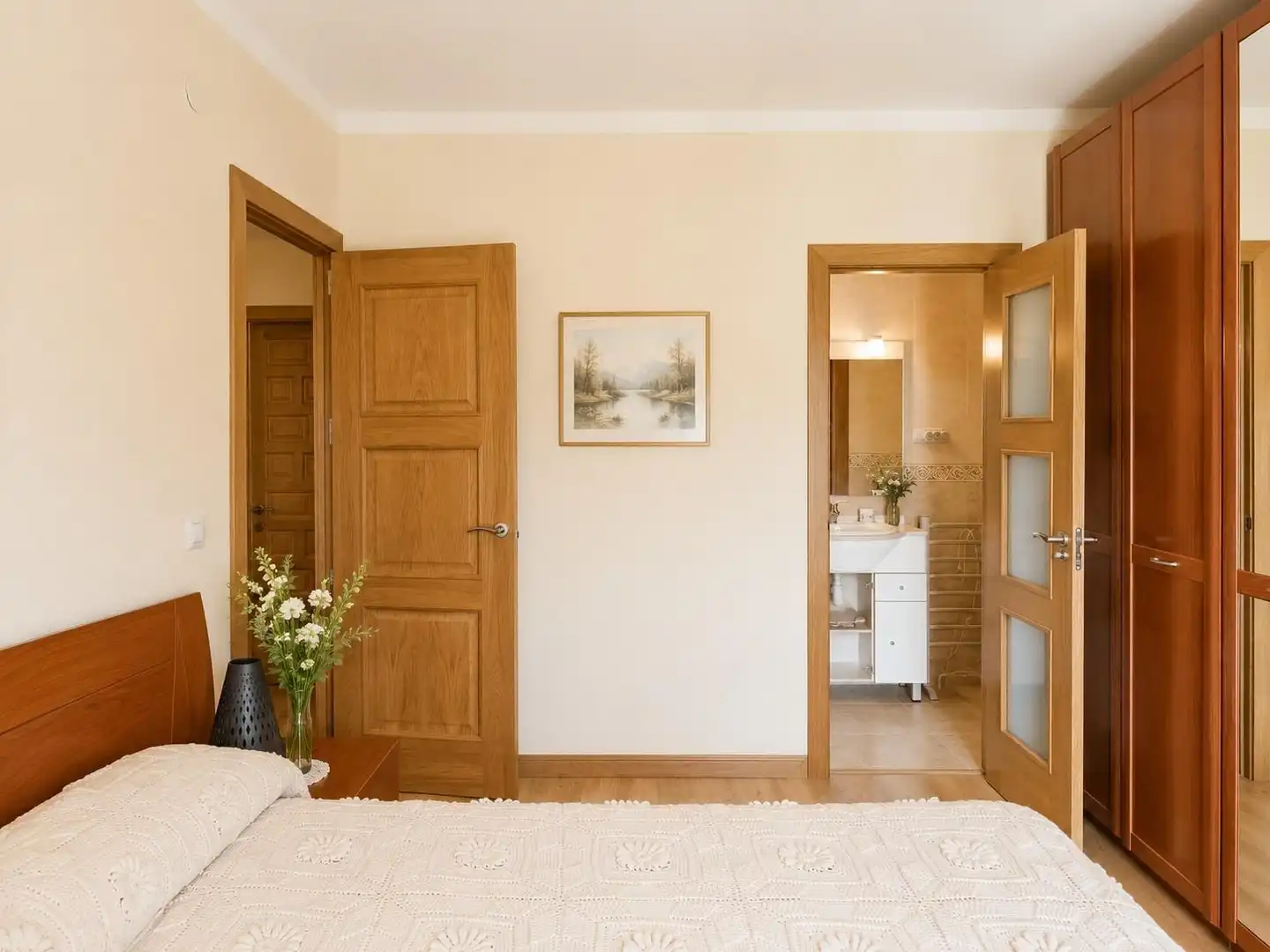 Schlafzimmer von Wohnung zum Verkauf in Villanúa mit Heizung, Abstellraum und Möbliert