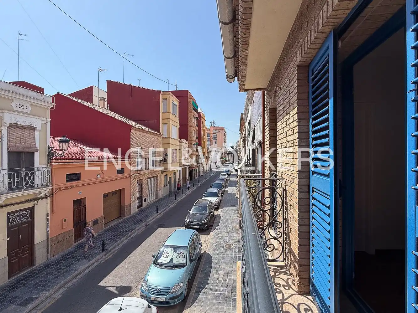 Vista exterior de Casa adosada en venta en Valencia con Aire acondicionado, Calefacción y Parquet