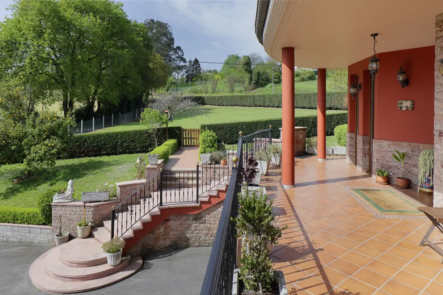 Terraza de Casa o chalet en venta en Gijón  con Calefacción, Parquet y Terraza