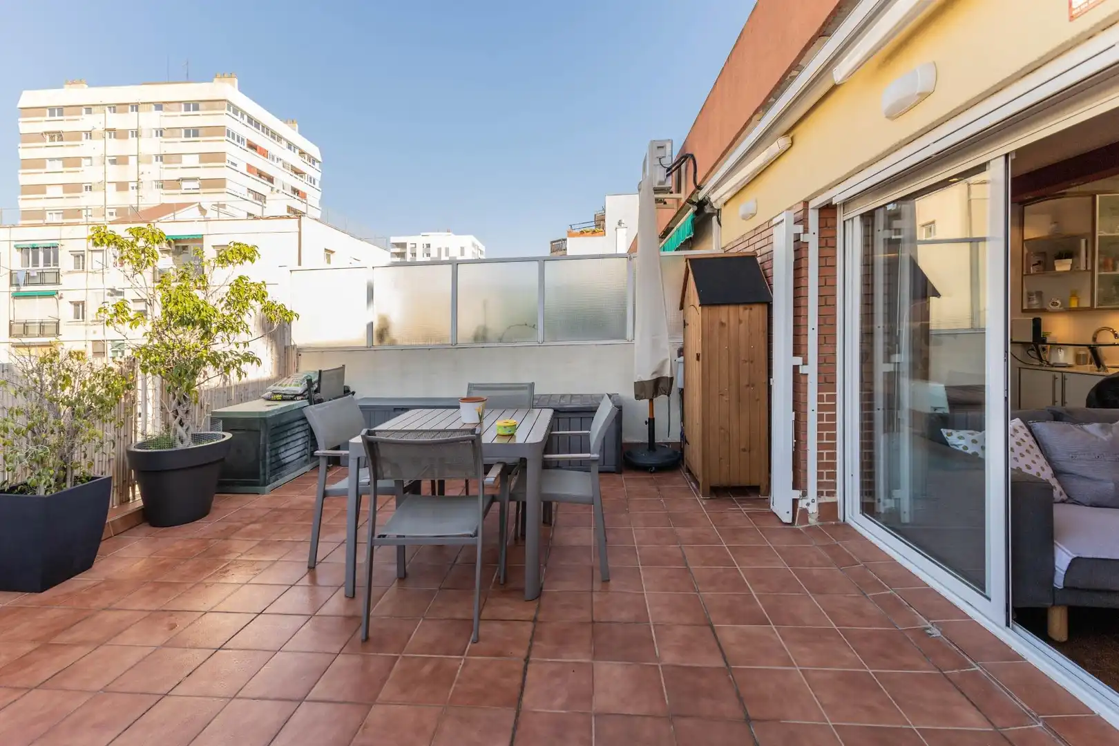 Terrace of Attic for sale in Barcelona  with Air Conditioner, Parquet flooring and Terrace