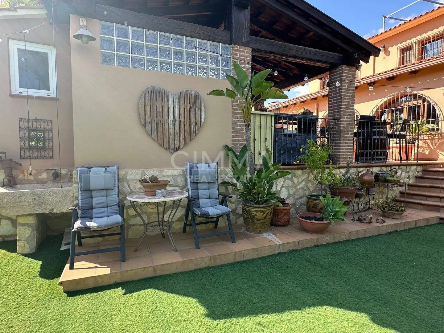 Terraza de Casa o chalet en venta en La Nucia con Aire acondicionado, Calefacción y Jardín privado