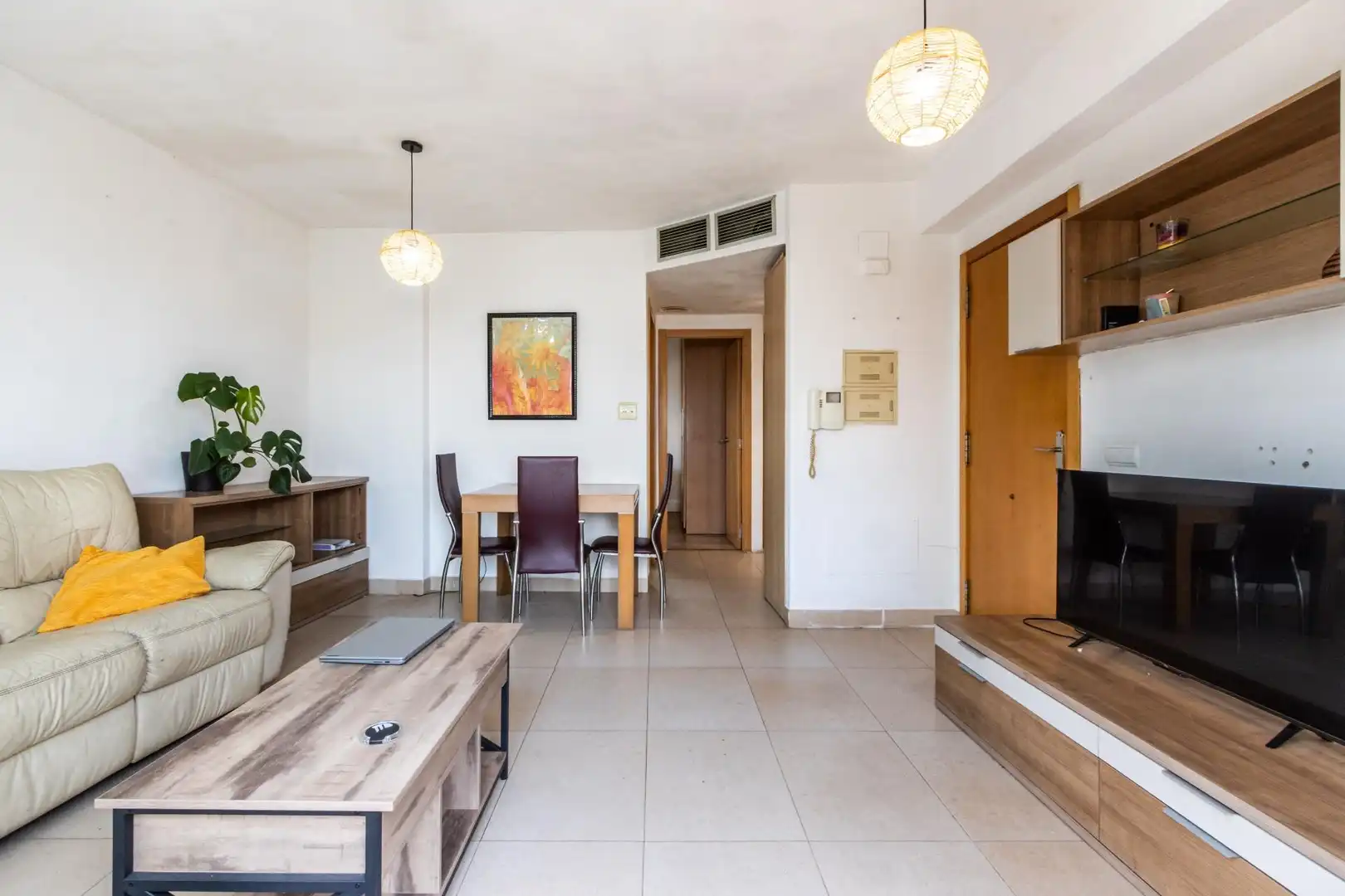 Living room of Flat for sale in Amposta  with Air Conditioner and Terrace