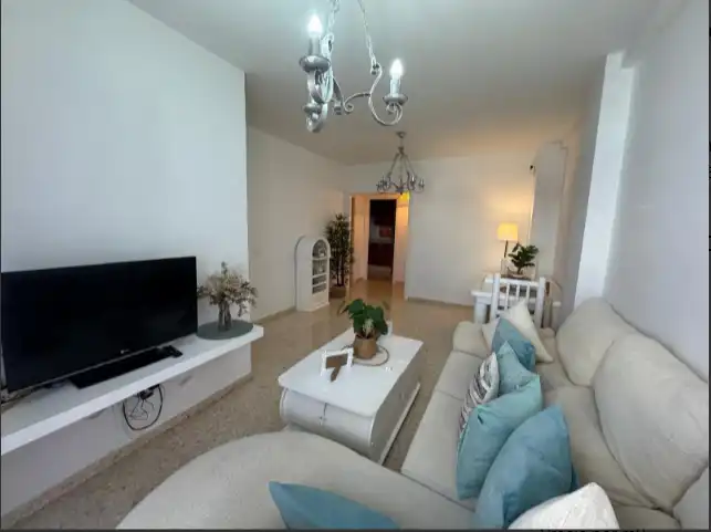Living room of Attic for sale in Sanlúcar de Barrameda  with Air Conditioner, Heating and Terrace