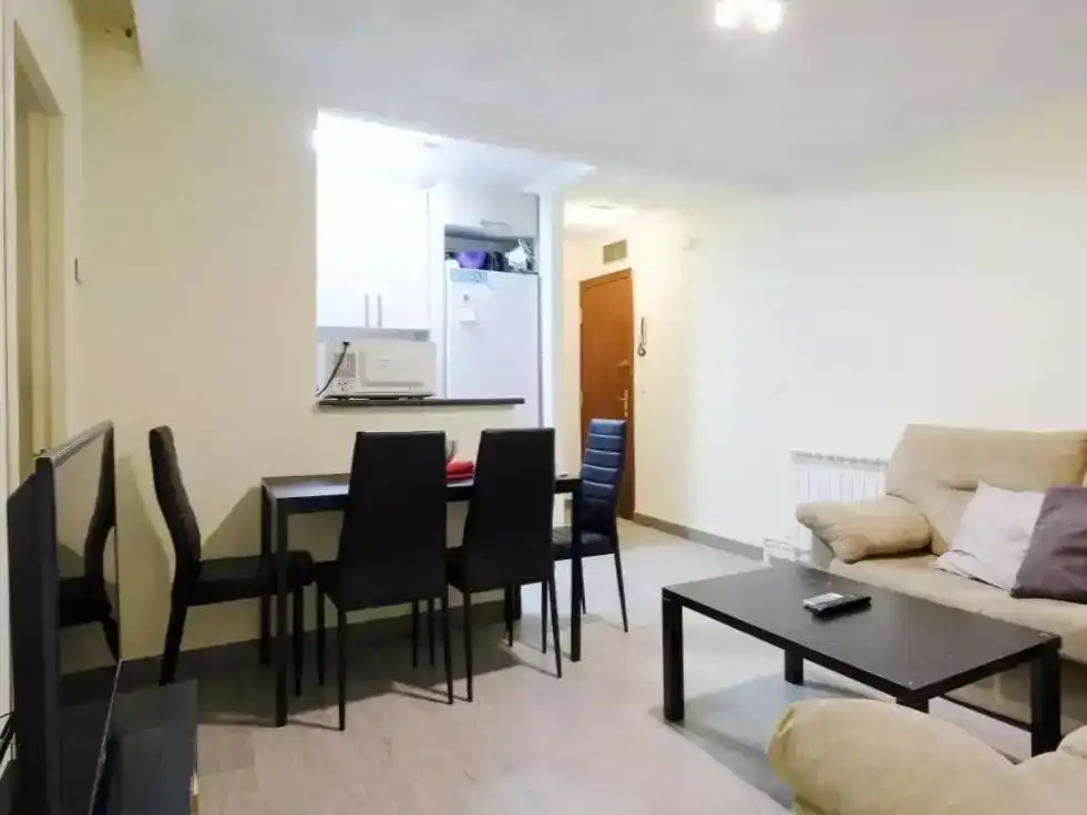 Sala d'estar de Pis de lloguer en Getafe amb Aire condicionat