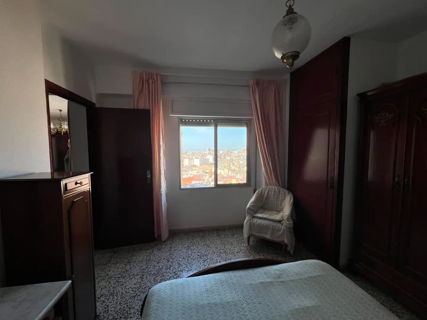 Bedroom of Flat for sale in Málaga  with Terrace