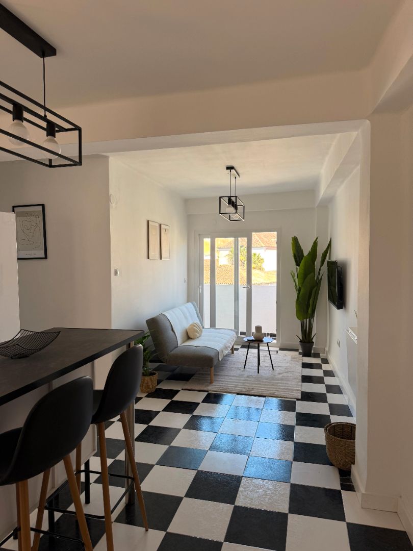 Living room of Flat for sale in Málaga Capital  with Air Conditioner, Heating and Terrace