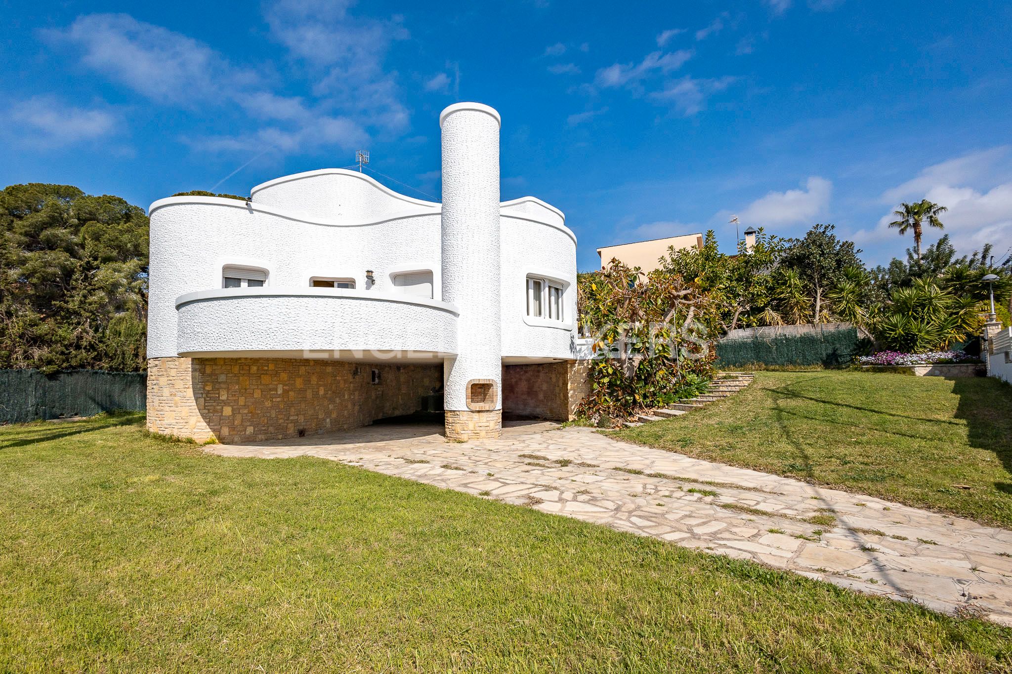 Vista exterior de Casa o chalet en venta en Calafell con Aire acondicionado, Calefacción y Jardín privado