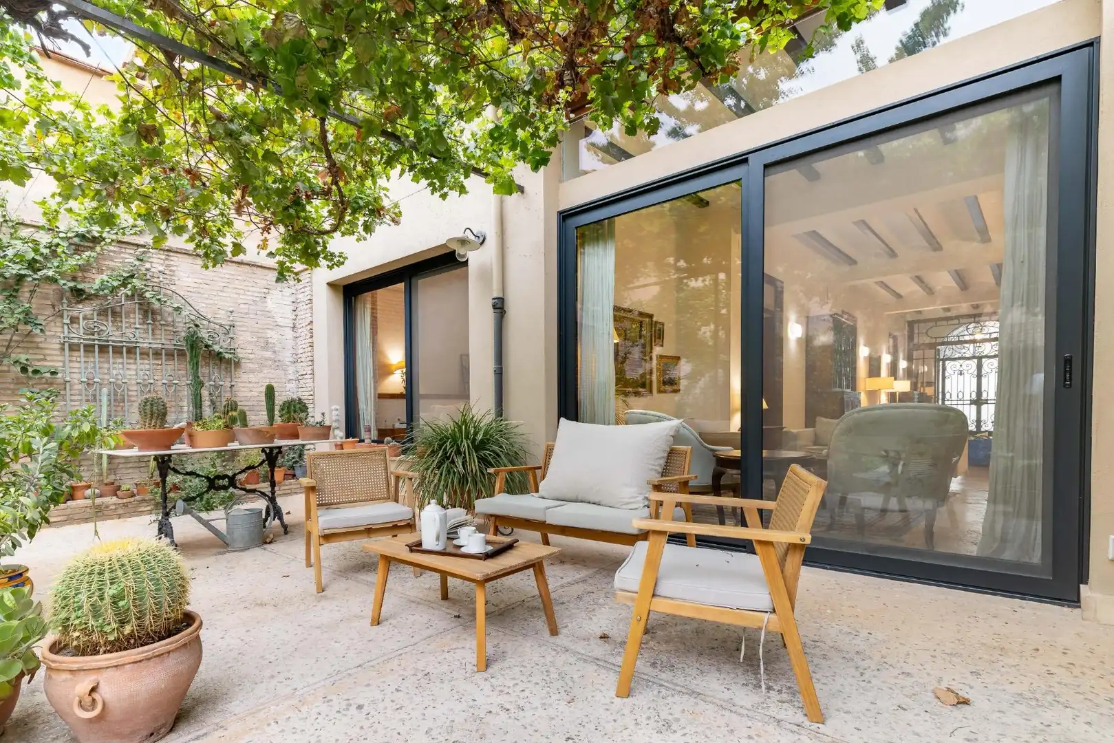 Terrace of Houses for sale in Xàtiva  with Air Conditioner, Private garden and Terrace