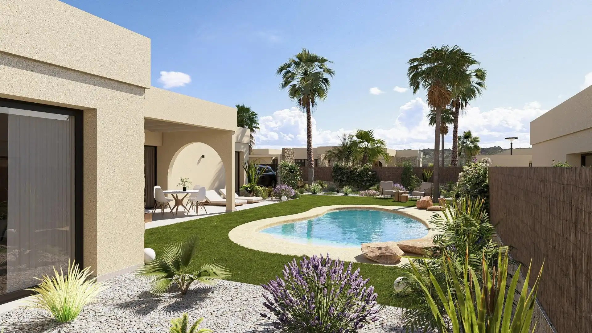 Jardí de Casa o xalet en venda en Murcia amb Aire condicionat, Calefacció i Jardí privat