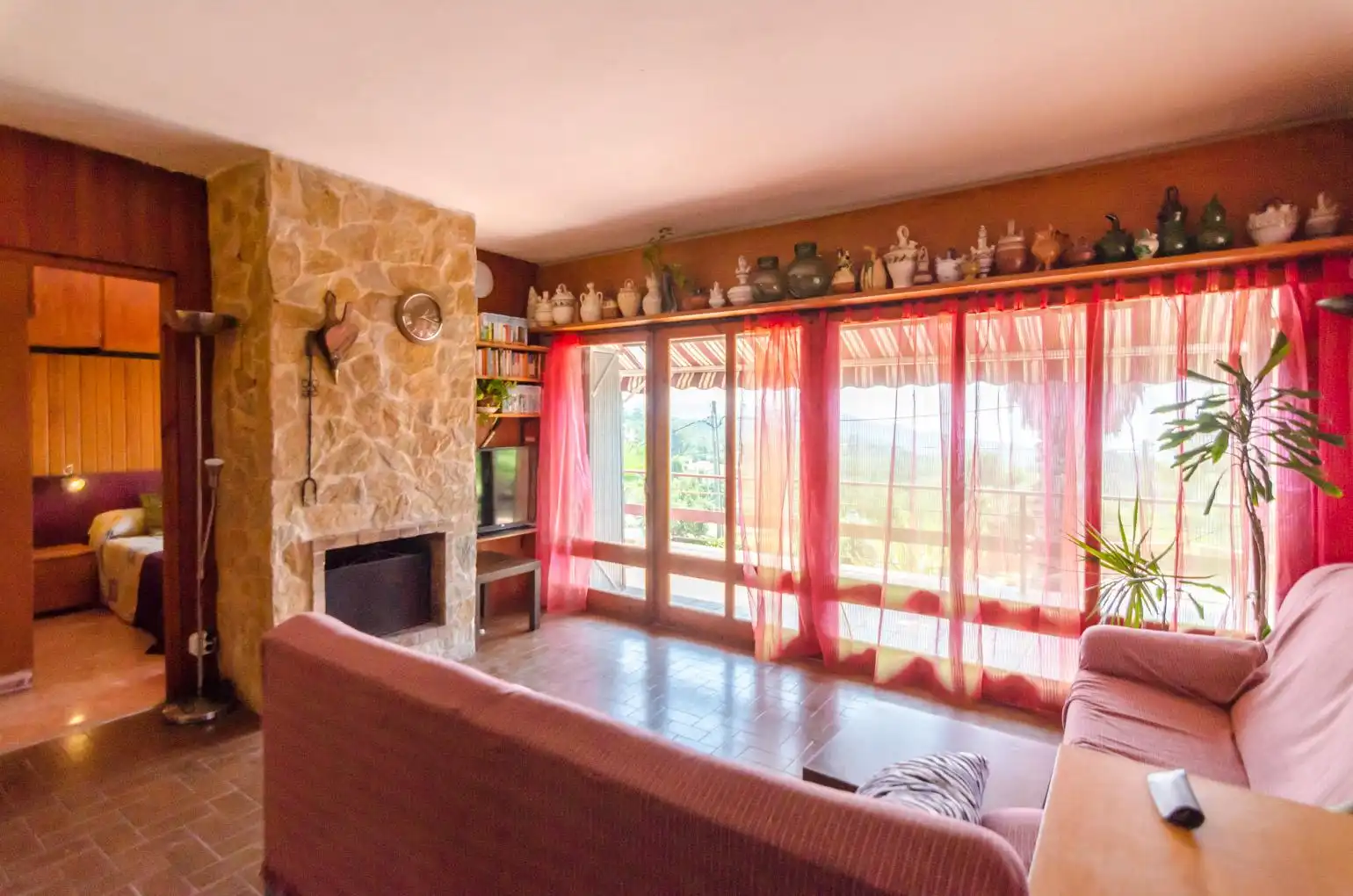 Sala de estar de Casa o chalet en venta en Lloret de Mar con Jardín privado y Piscina