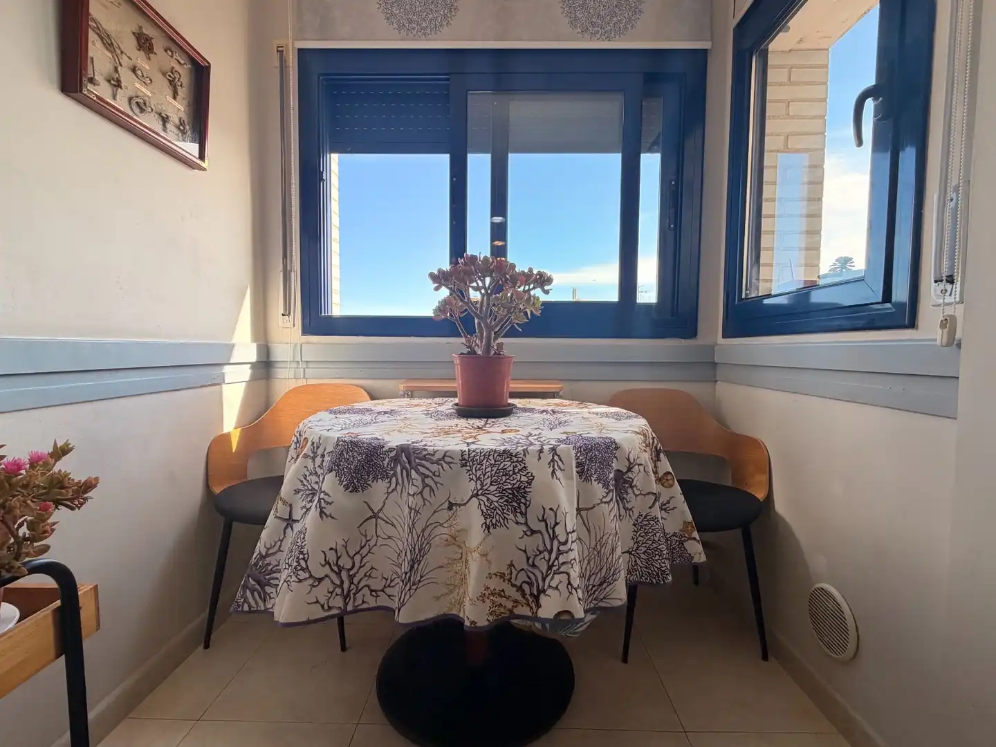 Esszimmer von Maisonette zum Verkauf in L'Escala mit Klimaanlage, Heizung und Terrasse