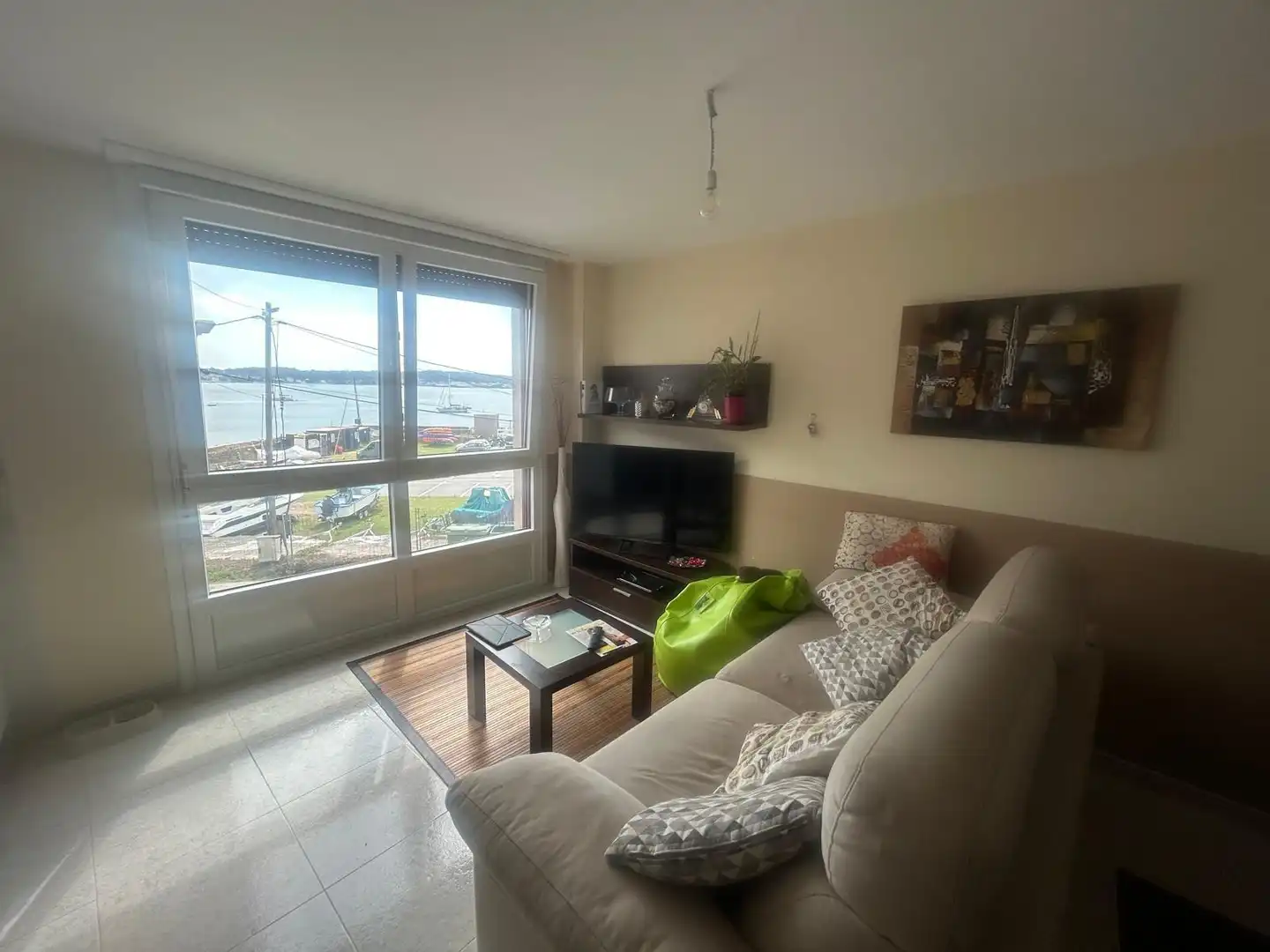 Living room of Flat for sale in Boiro  with Heating and Furnished