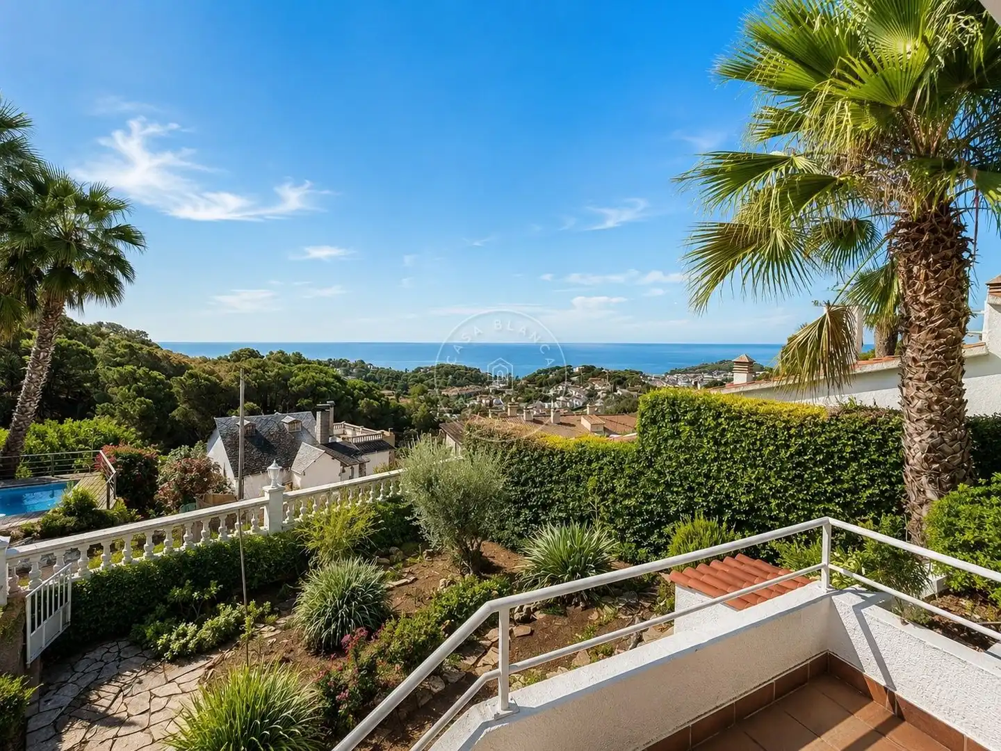 Exterior view of Houses for sale in Lloret de Mar  with Air Conditioner, Heating and Private garden