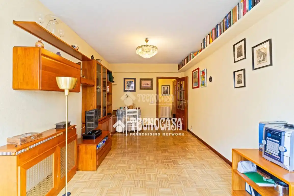 Sala de estar de Piso en venta en Madrid con Aire acondicionado, Calefacción y Parquet