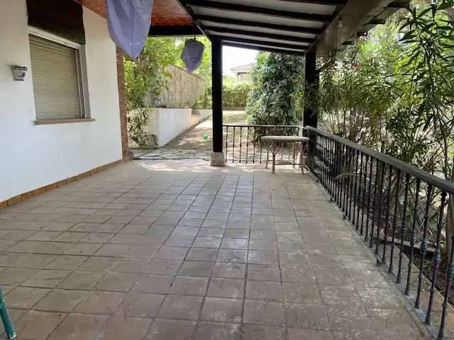 Terrassa de Casa o xalet en venda en Laguna de Duero amb Aire condicionat, Moblat i Forn