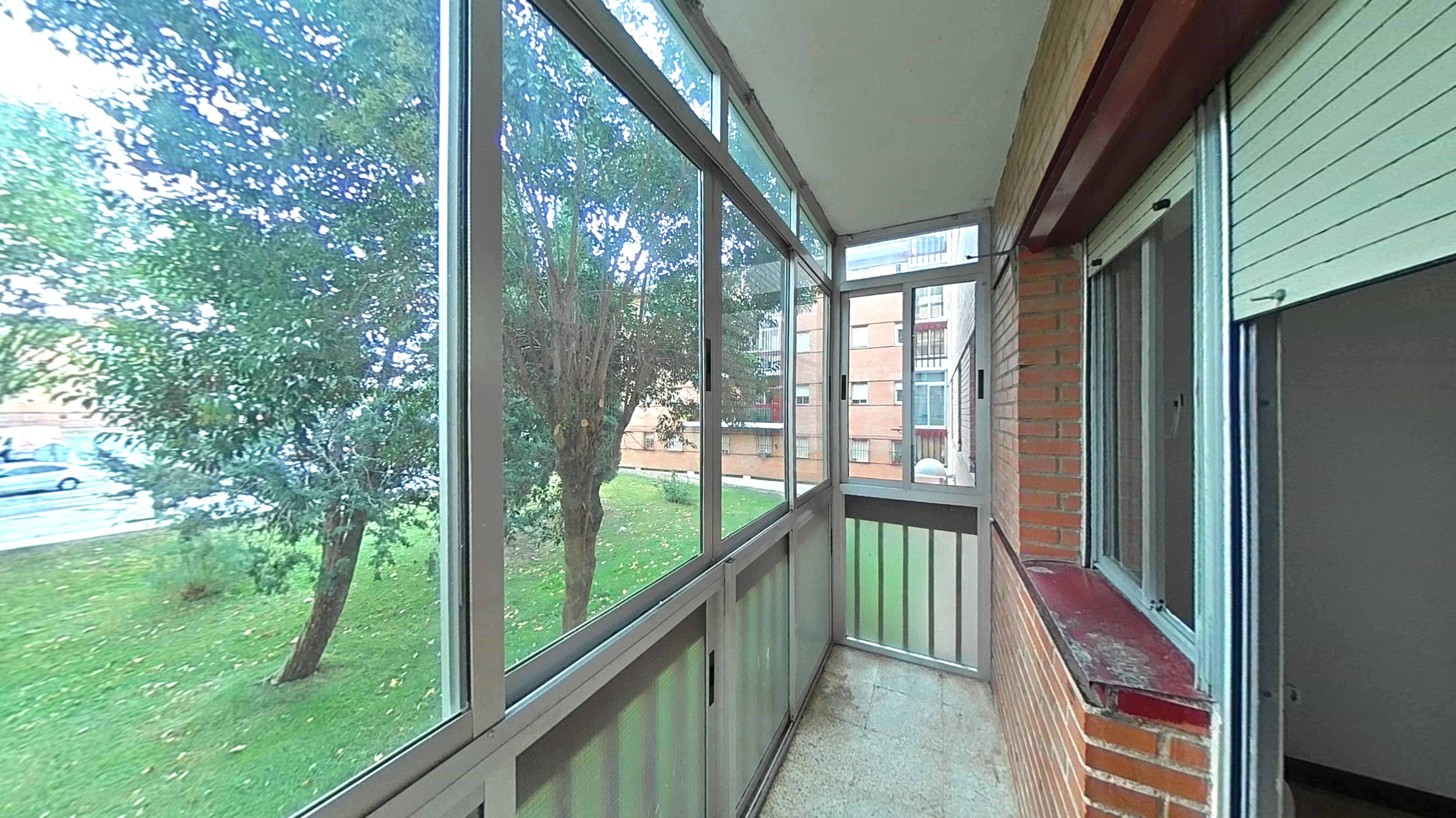 Balcony of Flat for sale in Salamanca Capital  with Heating, Parquet flooring and Balcony