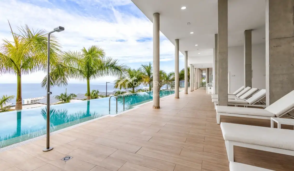 Terraza de Piso en venta en Santiago del Teide con Terraza, Trastero y Piscina