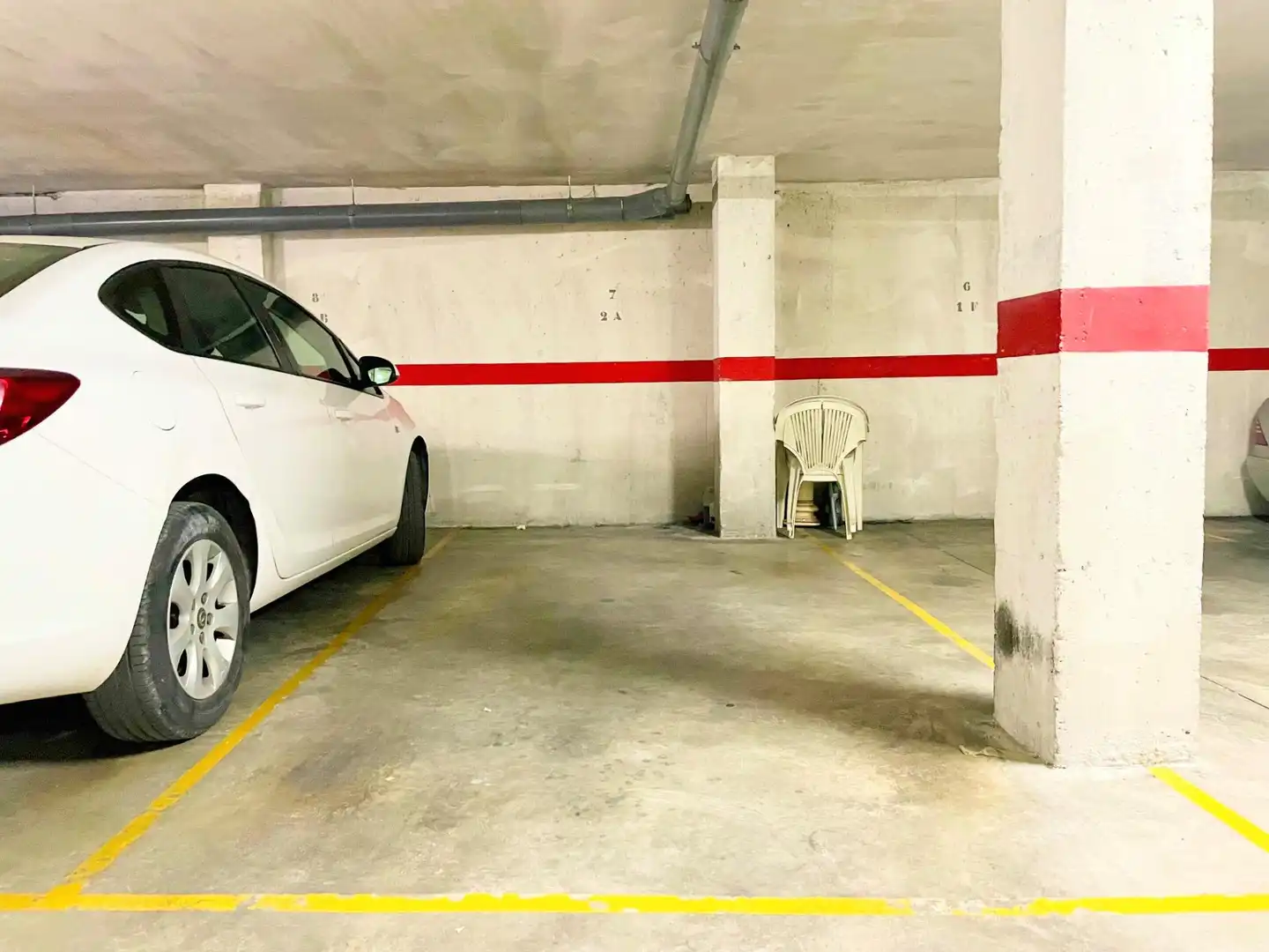 Parking of Flat for sale in Murcia  with Air Conditioner, Storage room and Balcony