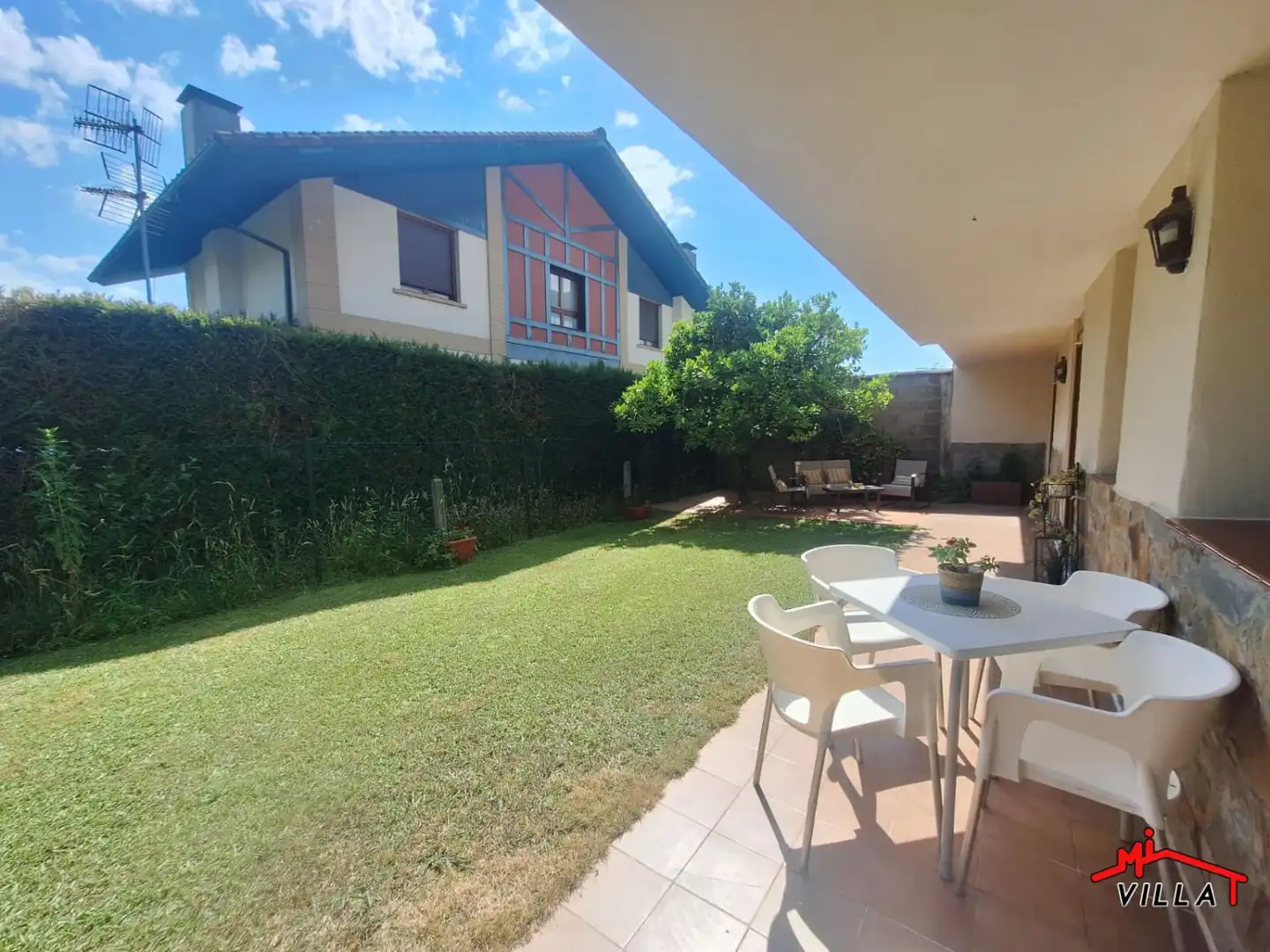 Terrace of Ground floor for rent in Liendo  with Heating, Terrace and Furnished