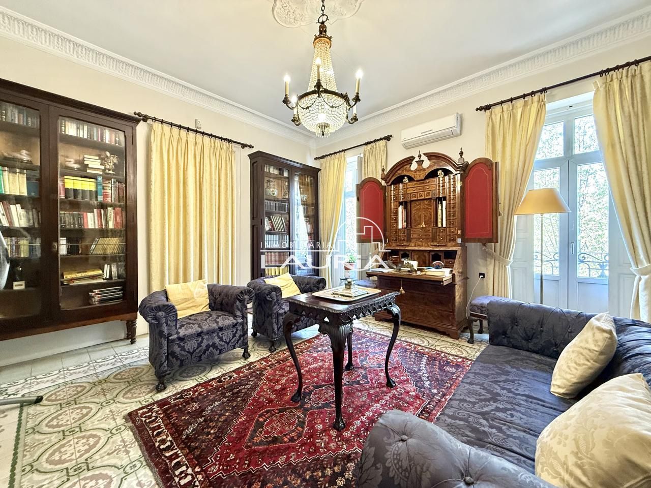 Living room of Flat for sale in  Valencia Capital  with Heating, Terrace and Storage room