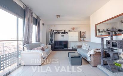 Living room of Single-family semi-detached for sale in Sant Feliu de Codines  with Air Conditioner, Heating and Balcony