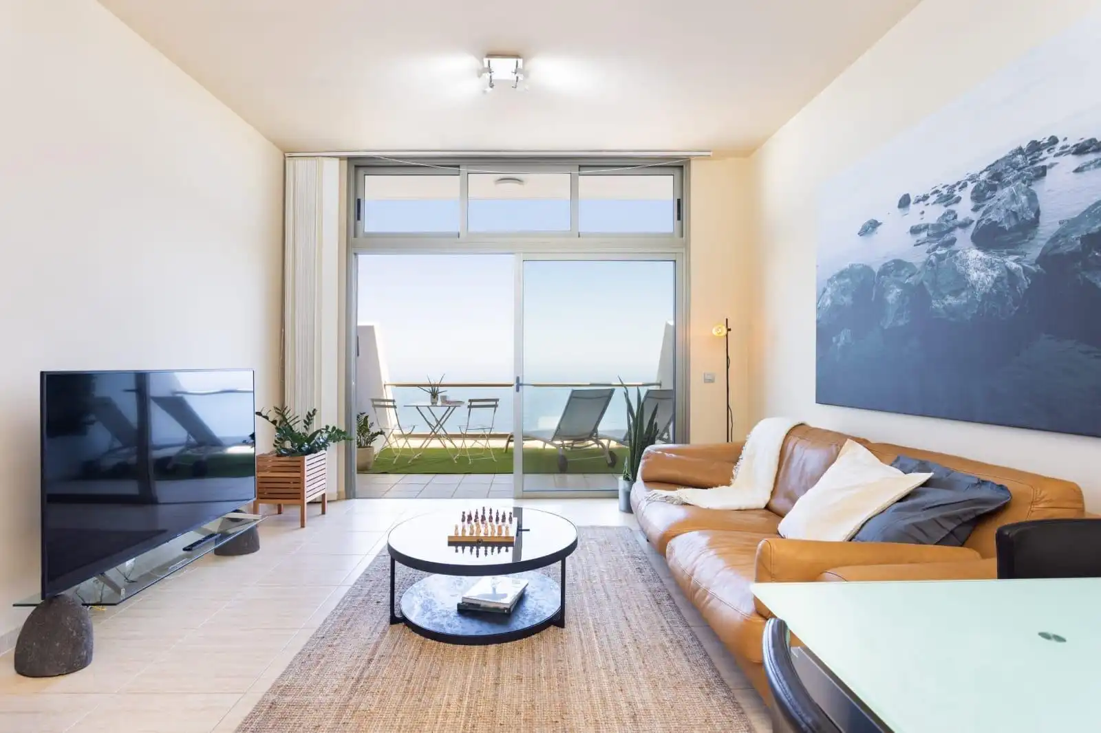 Sala de estar de Apartamento de alquiler en La Matanza de Acentejo