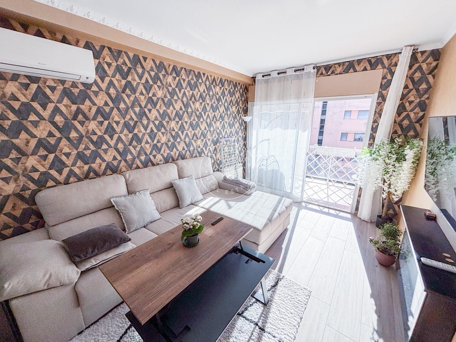 Sala de estar de Piso en venta en Lloret de Mar con Aire acondicionado, Calefacción y Terraza