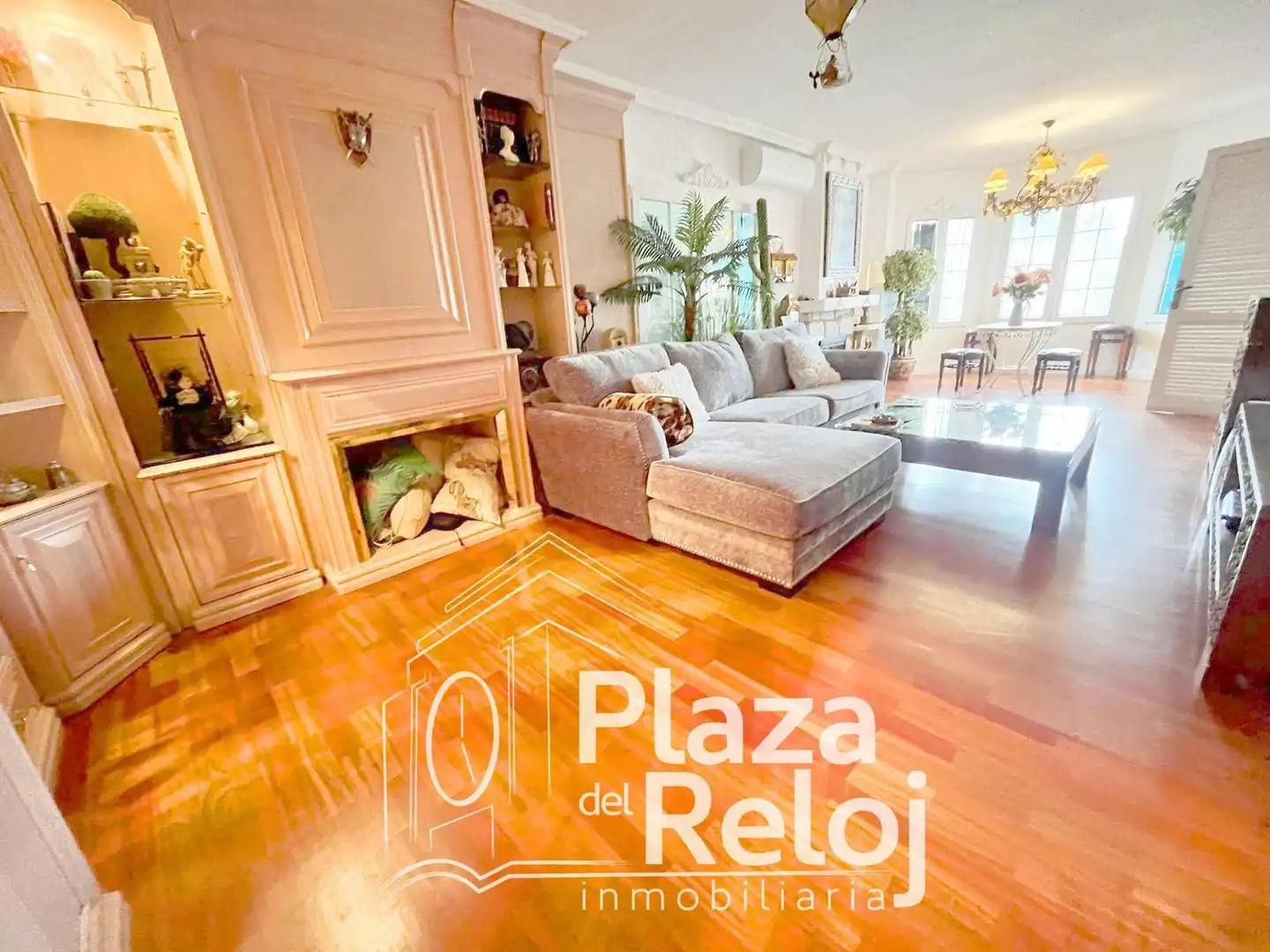 Sala de estar de Casa o chalet en venta en Pepino con Aire acondicionado, Jardín privado y Terraza