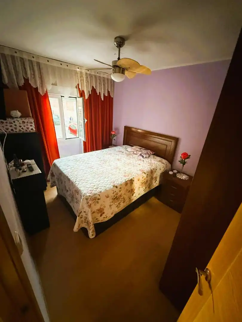 Bedroom of Flat for sale in Madrid  with Terrace