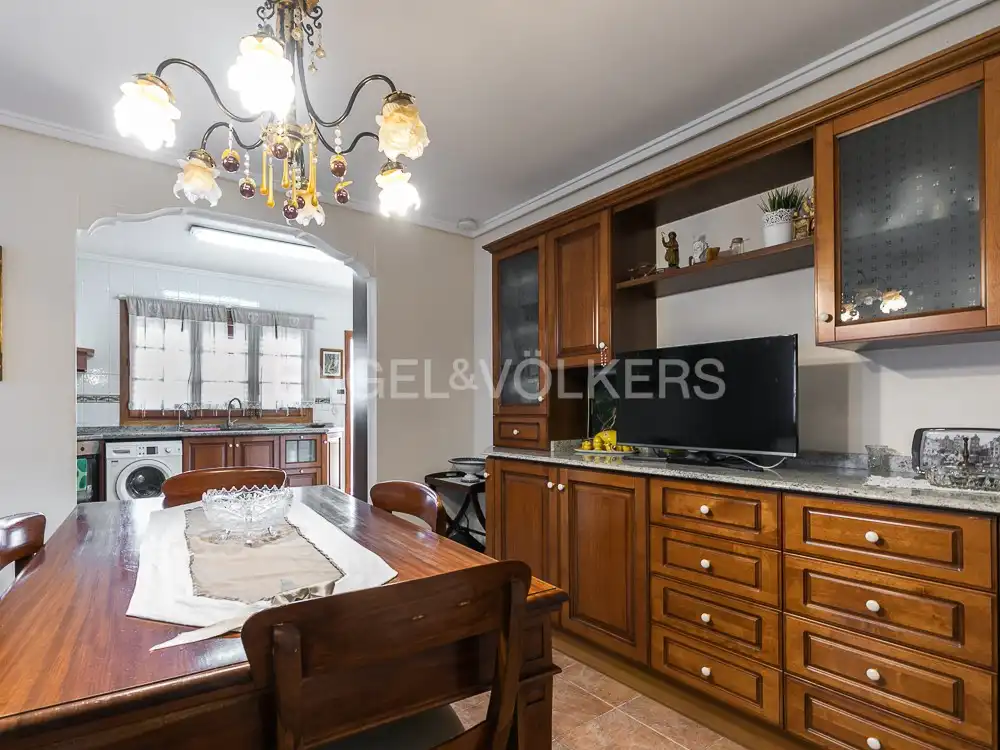 Cocina de Casa o chalet en venta en Paterna con Calefacción, Jardín privado y Parquet