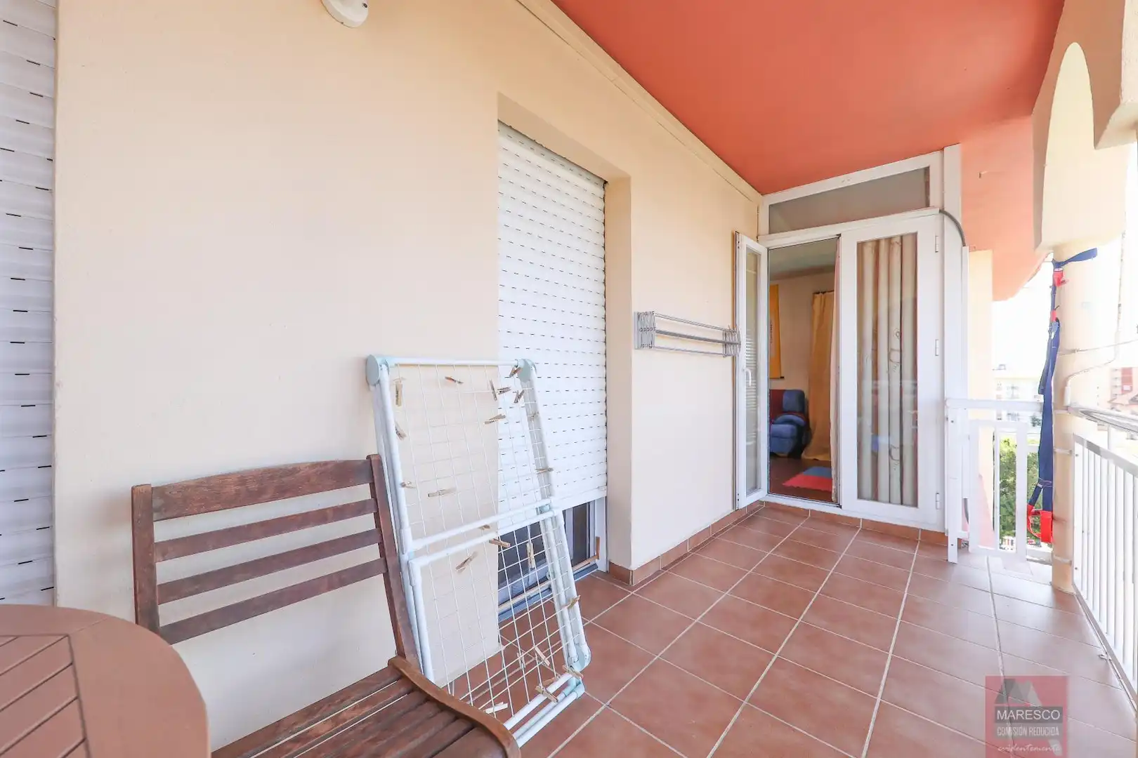 Terrasse von Wohnung zum Verkauf in Fuengirola mit Klimaanlage, Terrasse und Abstellraum