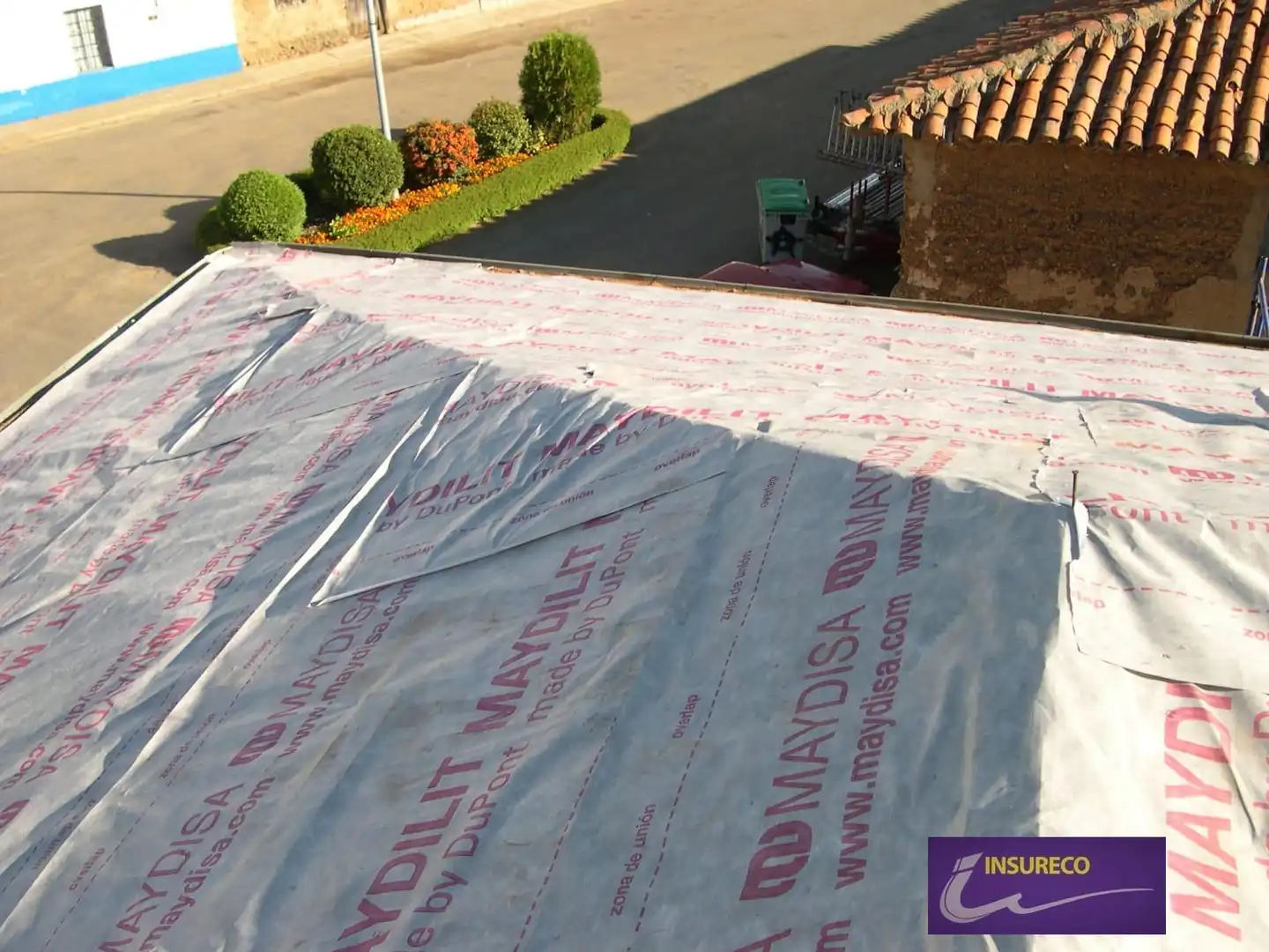 Vista exterior de Casa o xalet en venda en Bustillo del Páramo amb Calefacció, Jardí privat i Parquet