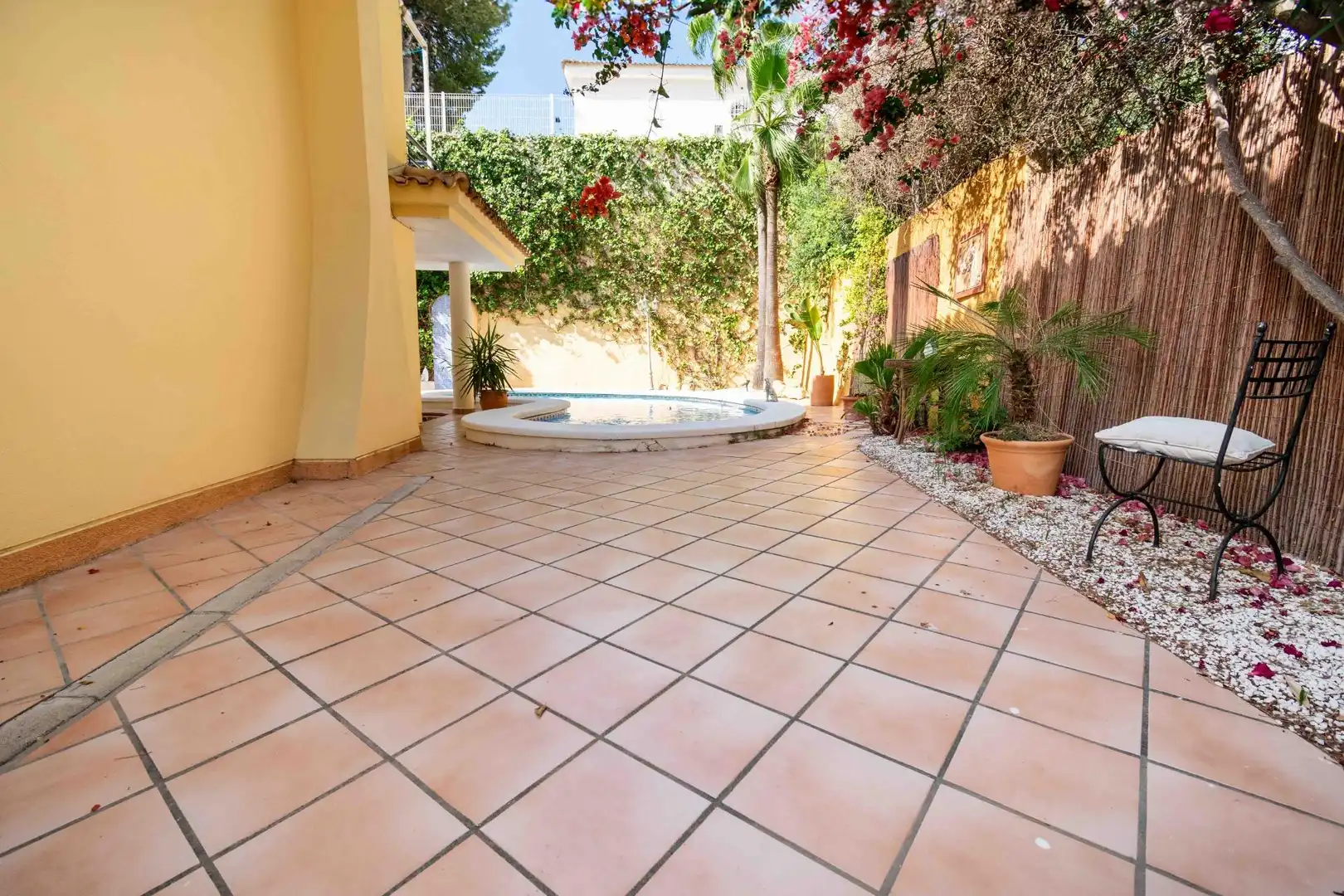 Terraza de Casa adosada en venta en L'Alfàs del Pi con Aire acondicionado, Calefacción y Jardín privado