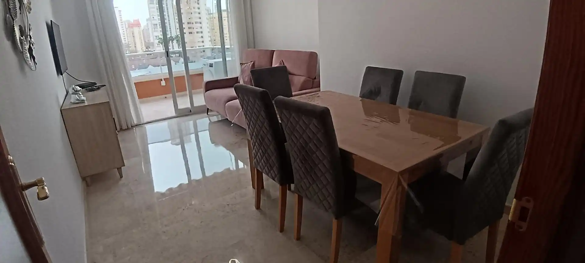 Comedor de Apartamento en venta en Benidorm con Aire acondicionado, Calefacción y Terraza