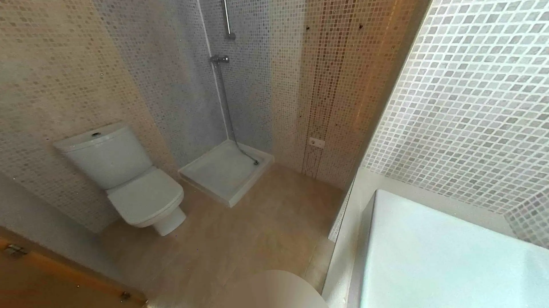 Bany de Dúplex en venda en Santa Margarida de Montbui amb Terrassa