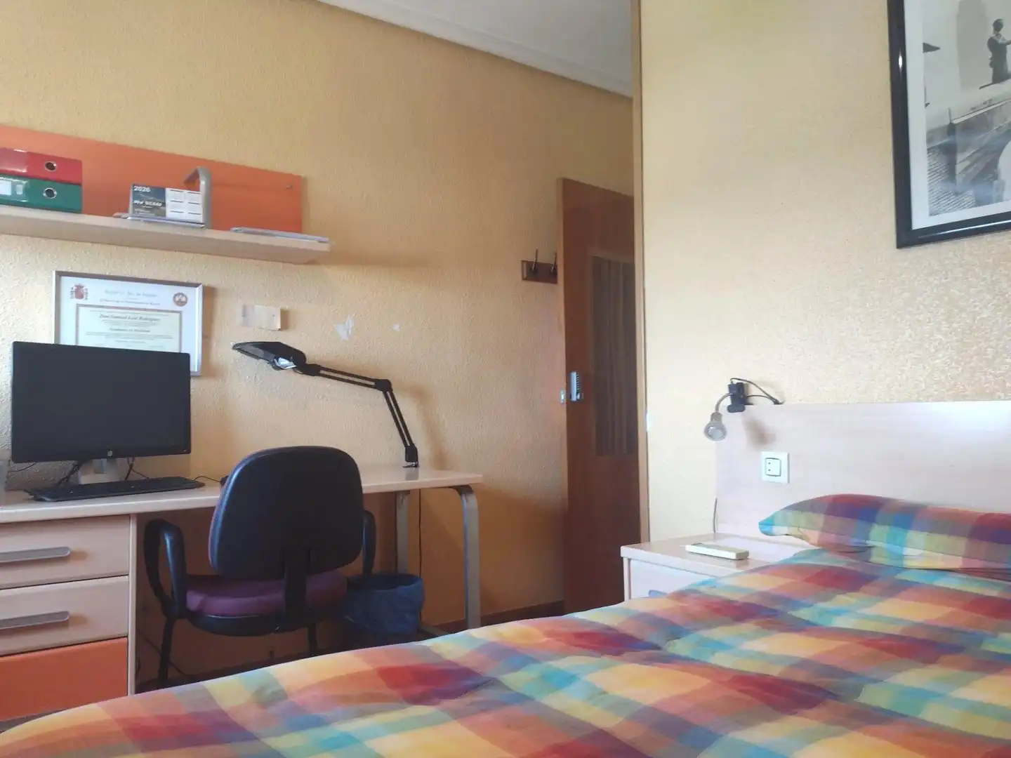 Bedroom of Attic for sale in Murcia  with Air Conditioner, Parquet flooring and Storage room