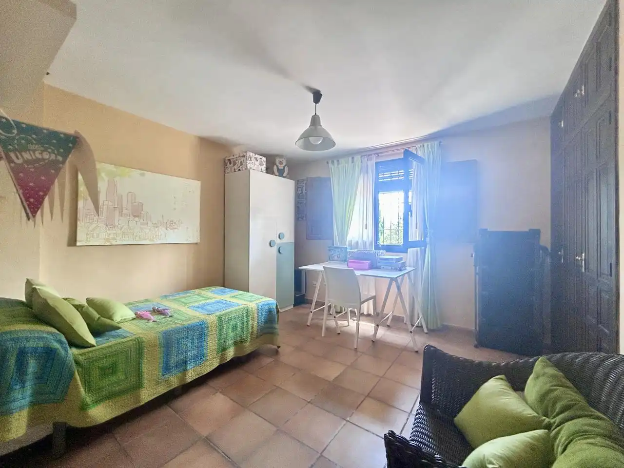 Bedroom of Houses for sale in Alicante / Alacant  with Air Conditioner, Private garden and Terrace