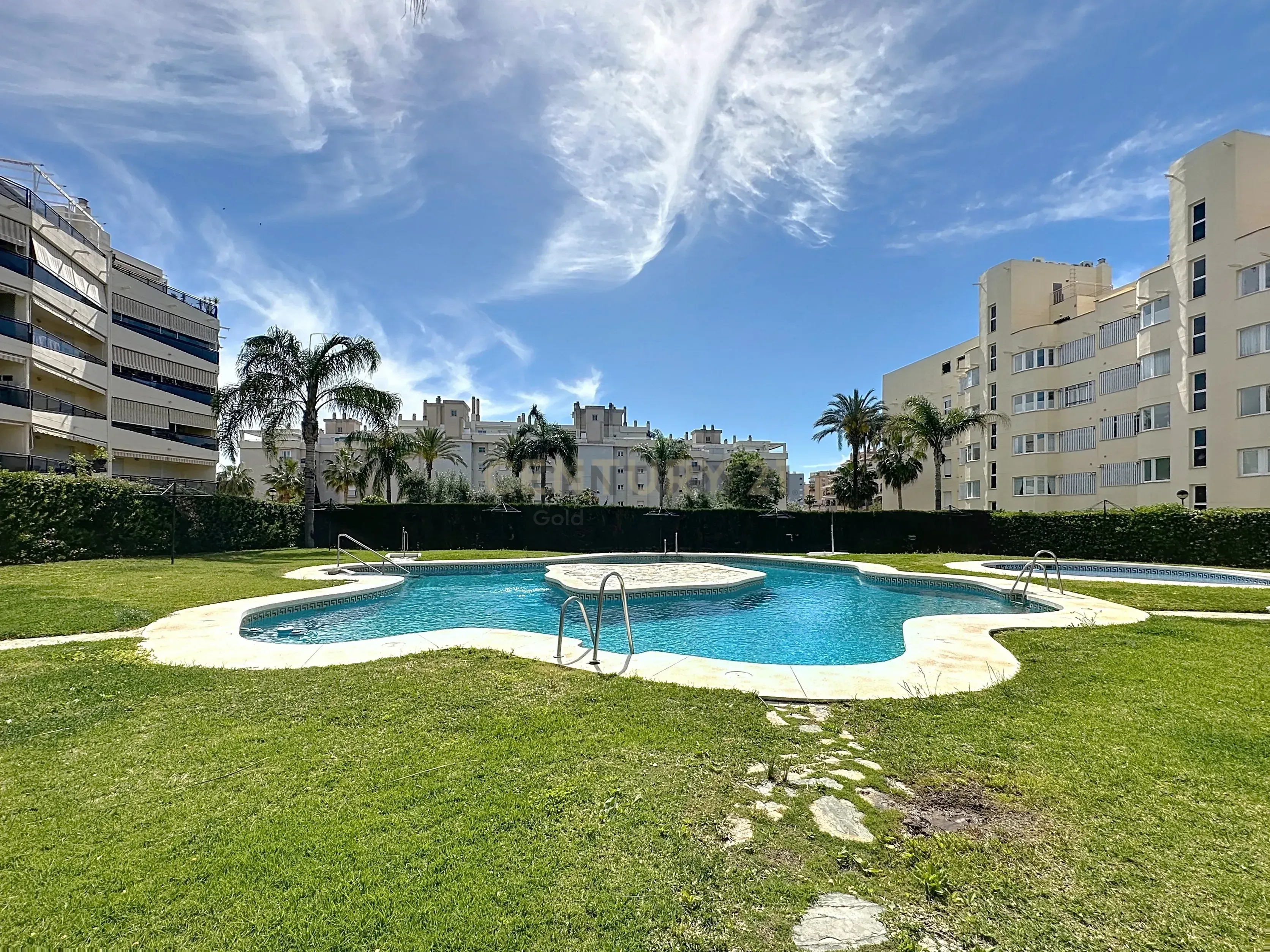 Swimming pool of Flat for sale in Torremolinos  with Air Conditioner and Swimming Pool