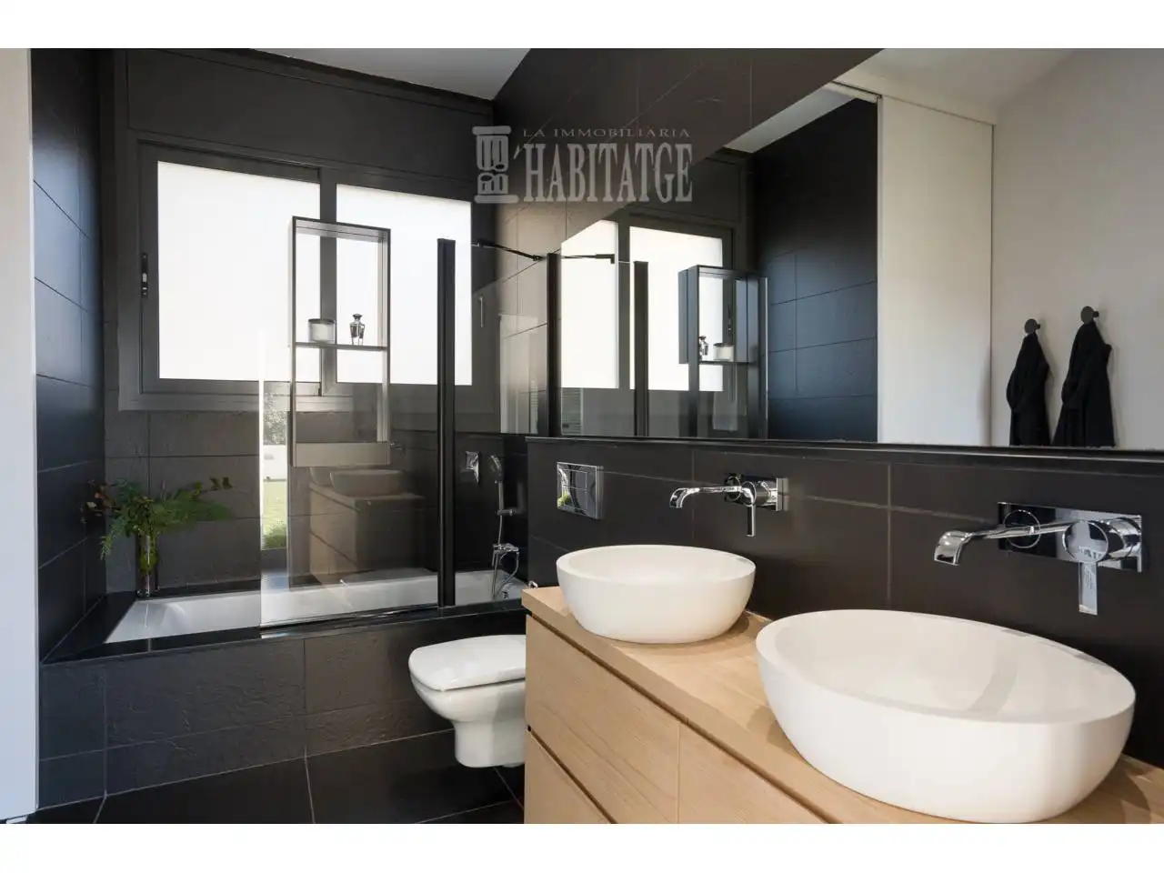 Baño de Casa o chalet en venta en Viladrau con Aire acondicionado, Calefacción y Jardín privado