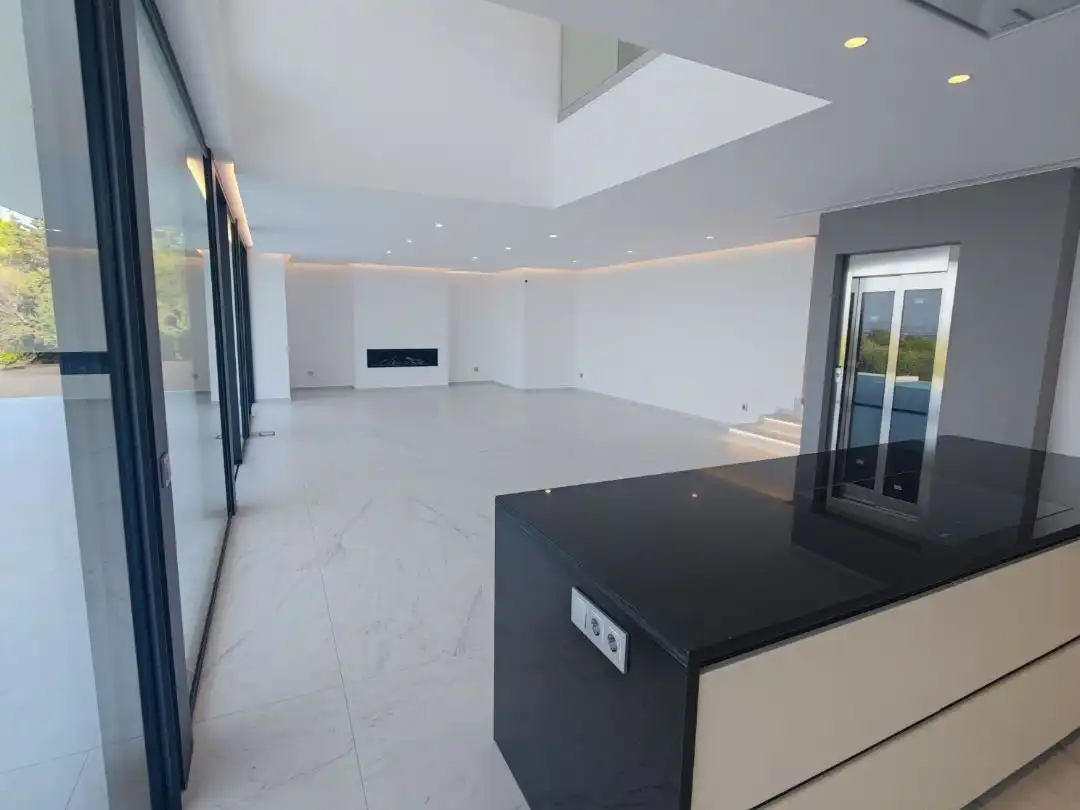 Sala d'estar de Casa o xalet en venda en Pau amb Aire condicionat, Terrassa i Piscina