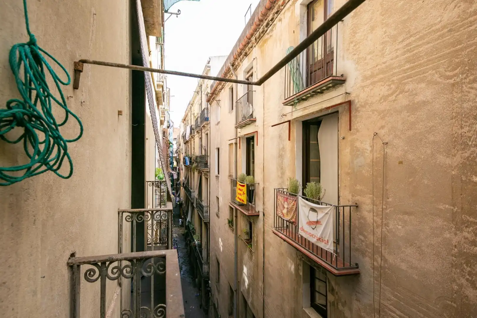 Balcony of Flat for sale in Barcelona