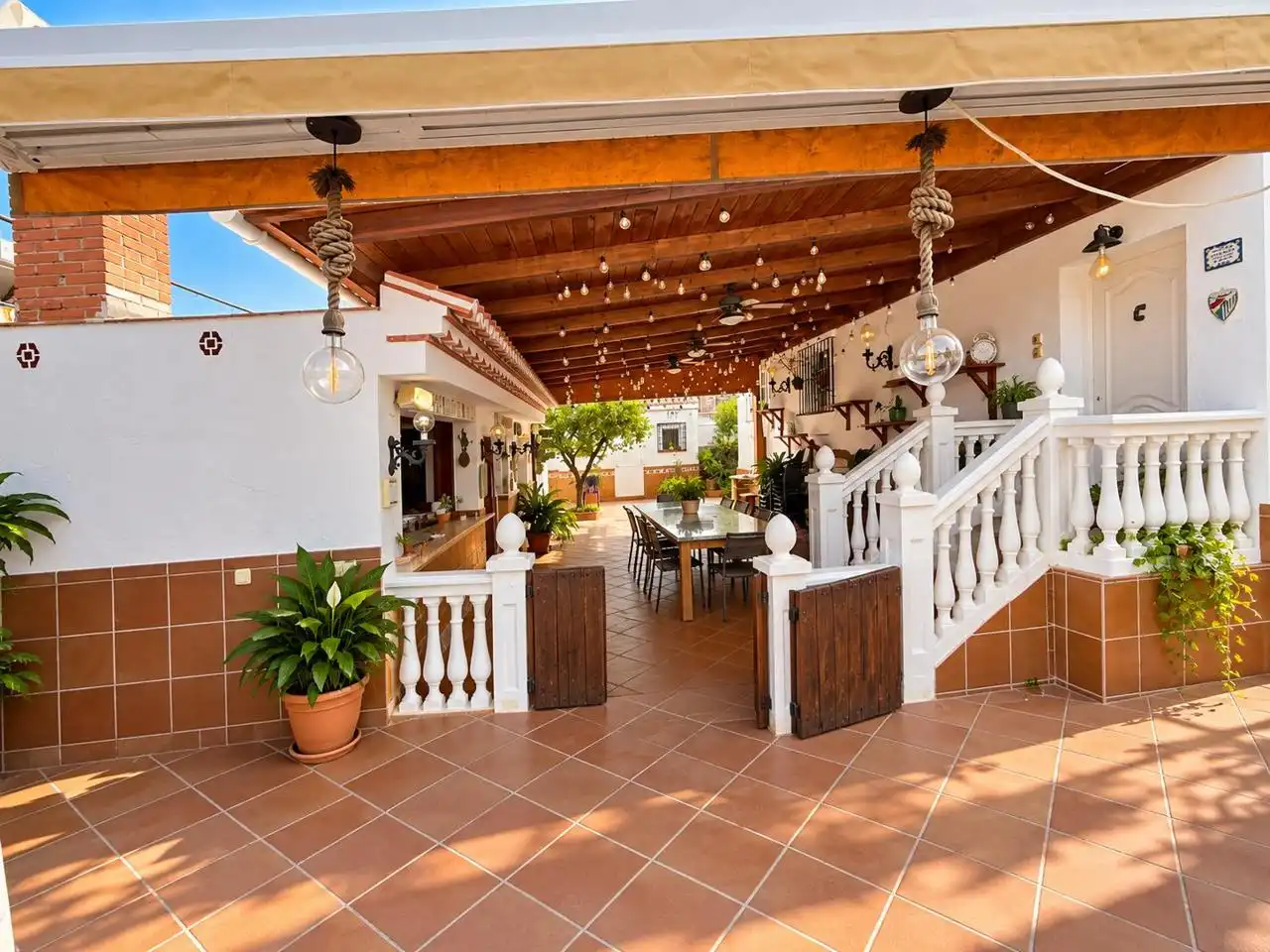 Terraza de Casa o chalet en venta en Puerto de la Torre - Atabal