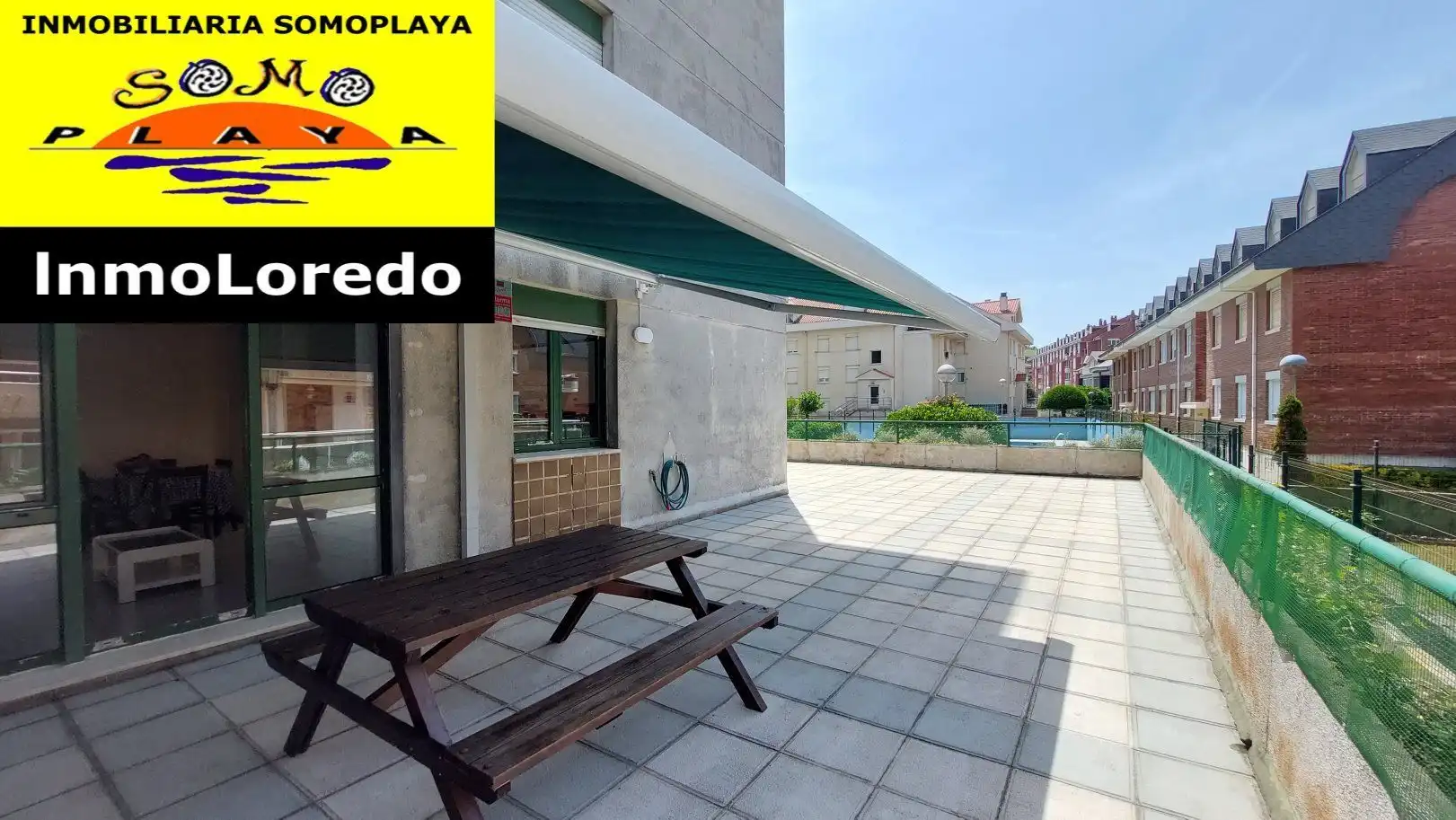 Terrasse von Wohnung zur Miete in Ribamontán al Mar mit Terrasse, Möbliert und Gemeinschaftspool
