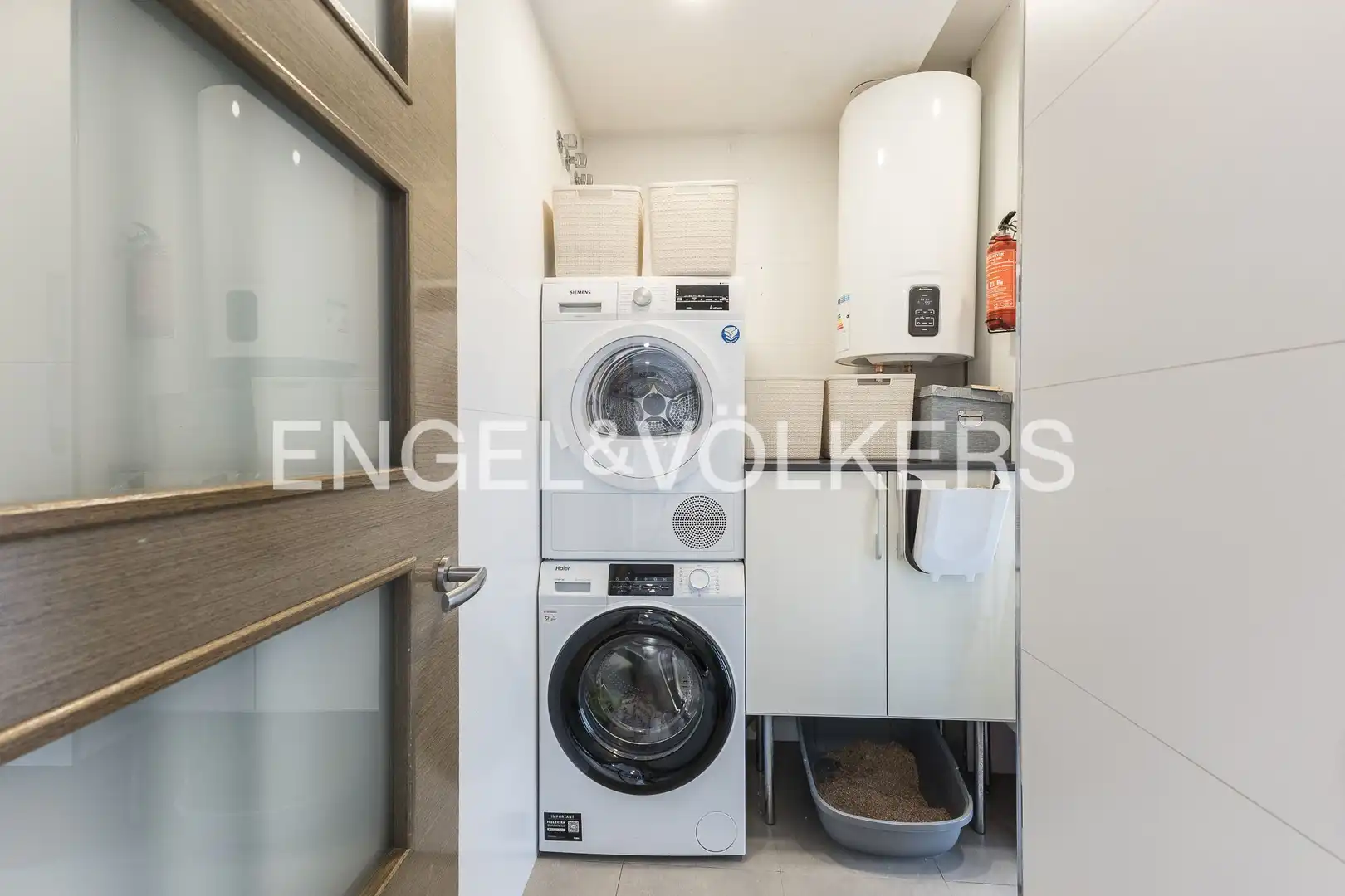 Cocina de Casa adosada en venta en Barcelona con Aire acondicionado, Calefacción y Jardín privado
