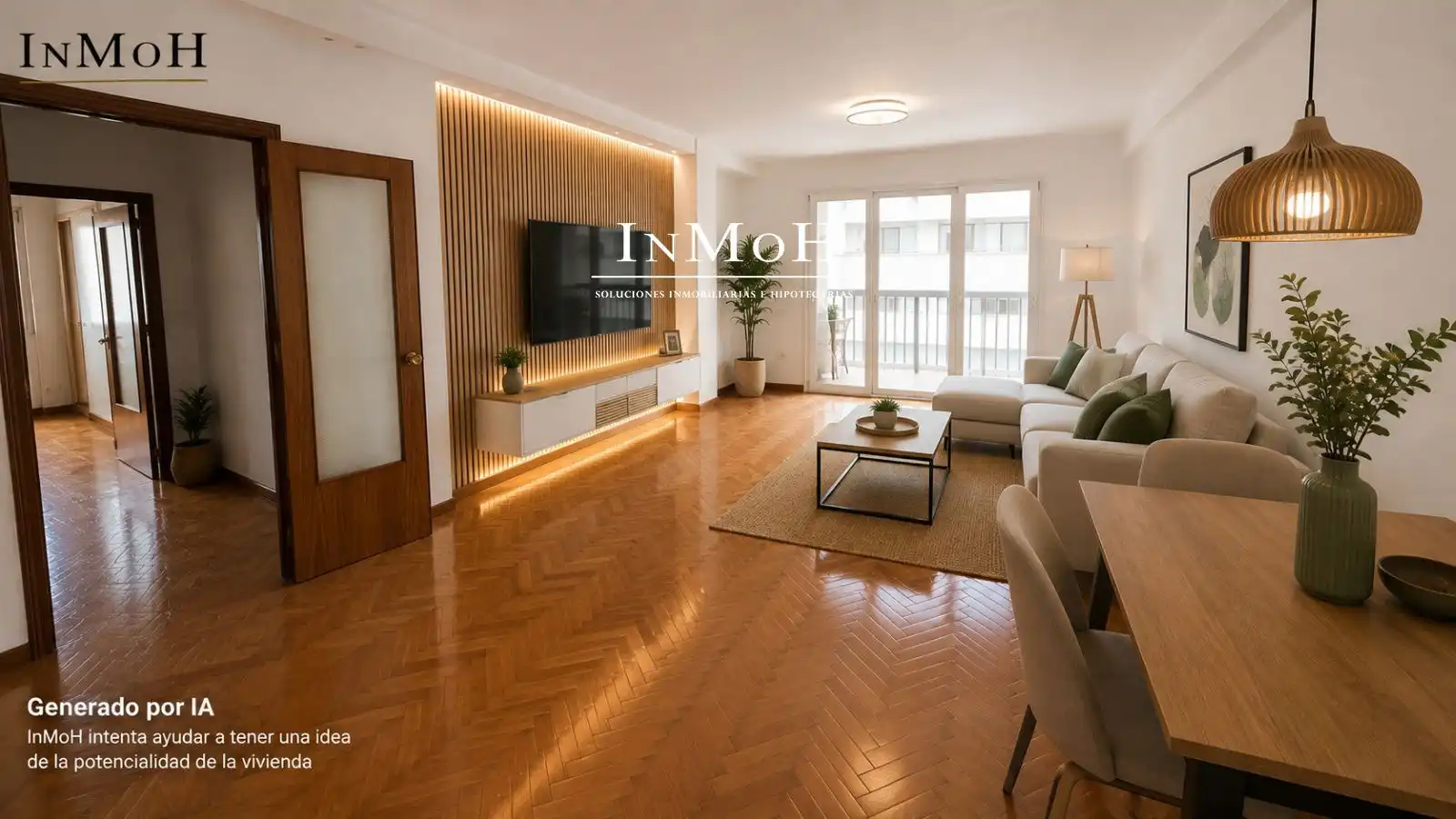 Sala de estar de Piso en venta en San Fernando con Terraza y Balcón
