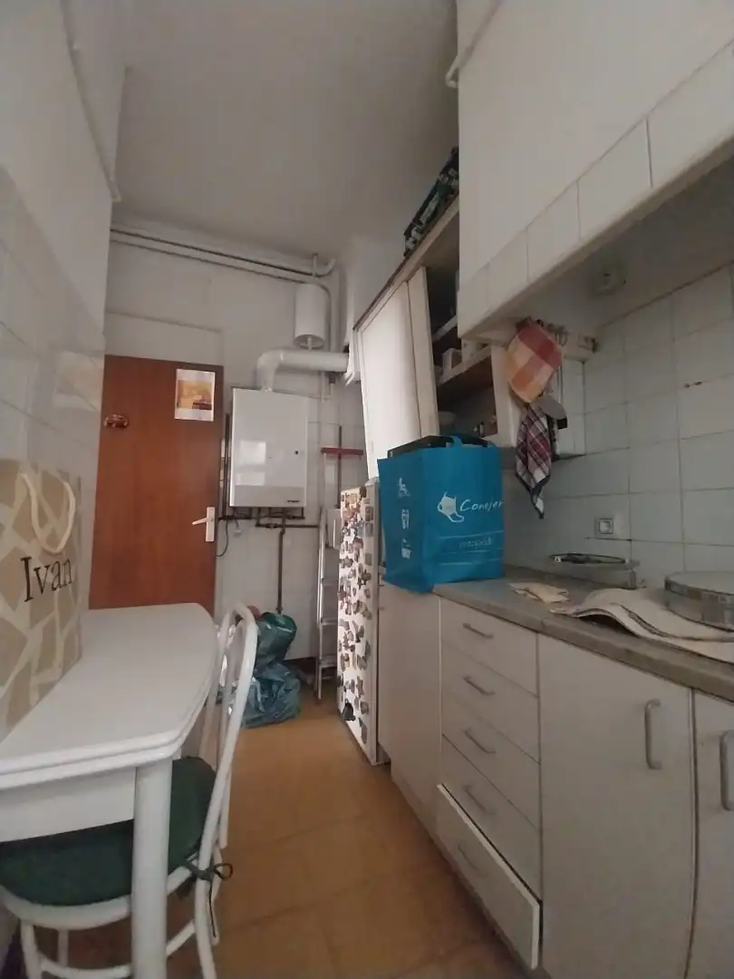 Kitchen of Flat for sale in Figueres  with Heating and Balcony
