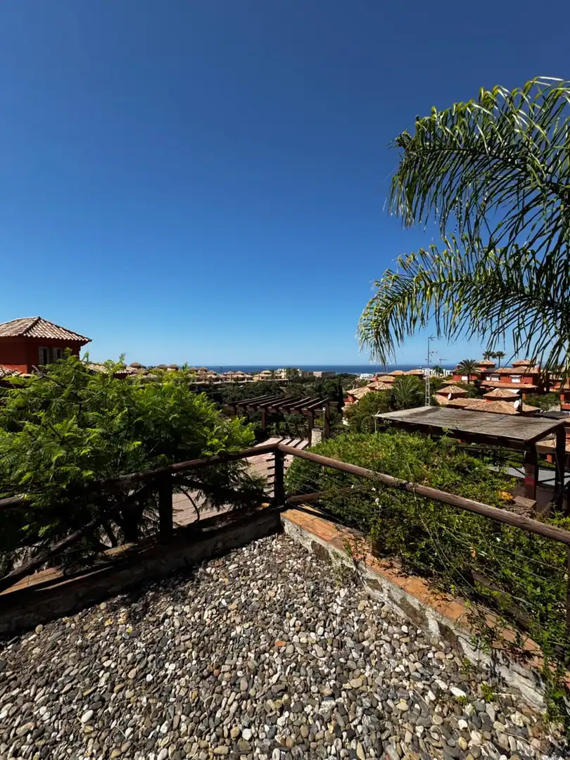 Exterior view of Detached homes for rent in Marbella  with Air Conditioner, Terrace and Swimming Pool